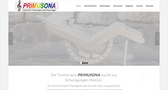 Desktop Screenshot of primusona.de