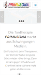 Mobile Screenshot of primusona.de